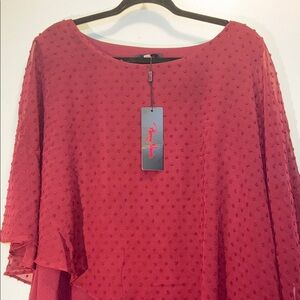 Tommy Bahama Red Asymmetrical Dress